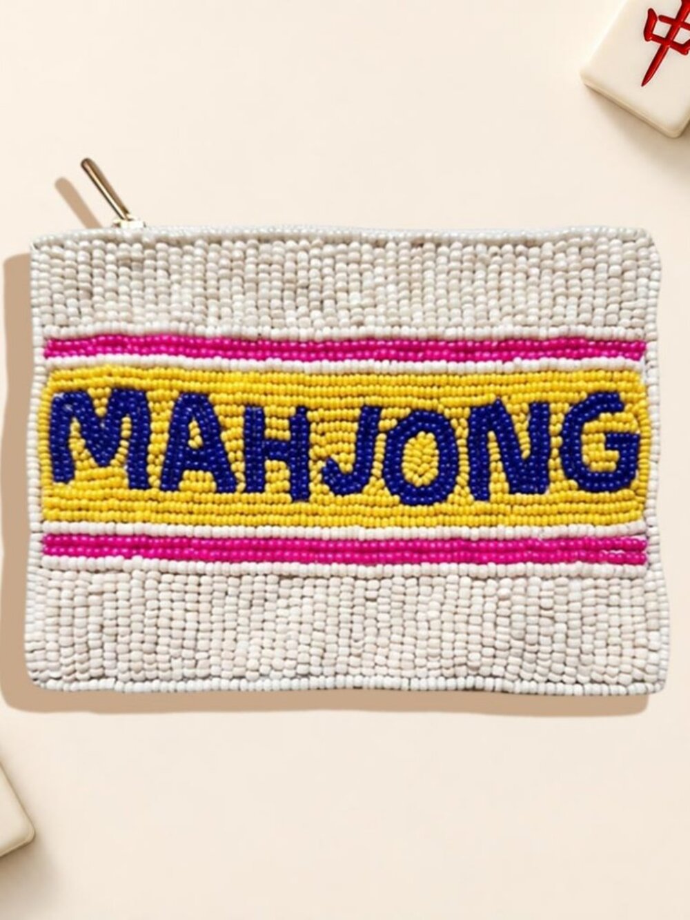 MAHJONG Mini Pouch Bag